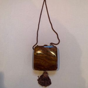 Vintage Barbara Bolan Faux Tortoiseshell Bag